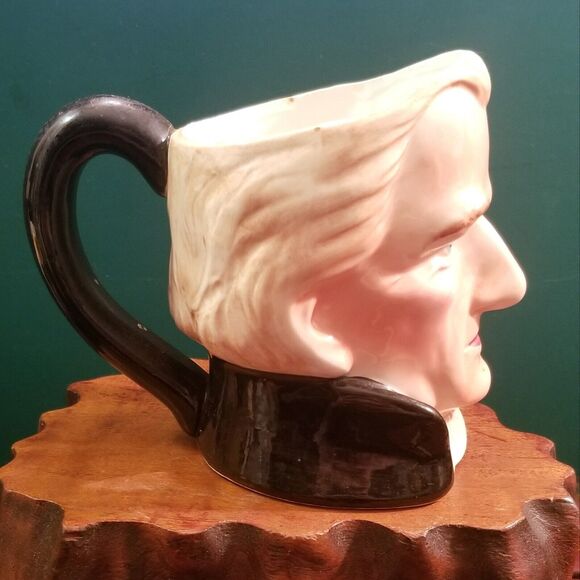 Vintage George Washington Ceramic Toby Jug Character Mug 5.5"x4.5"x3.25" Japan - Picture 3 of 5